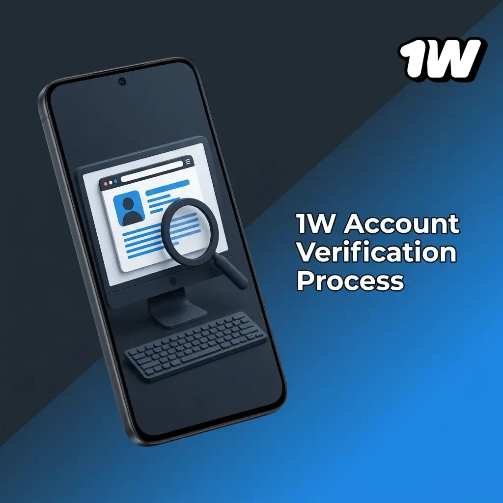 1W account verification process guide covering ID, proof of address, and payment checks for Irish players