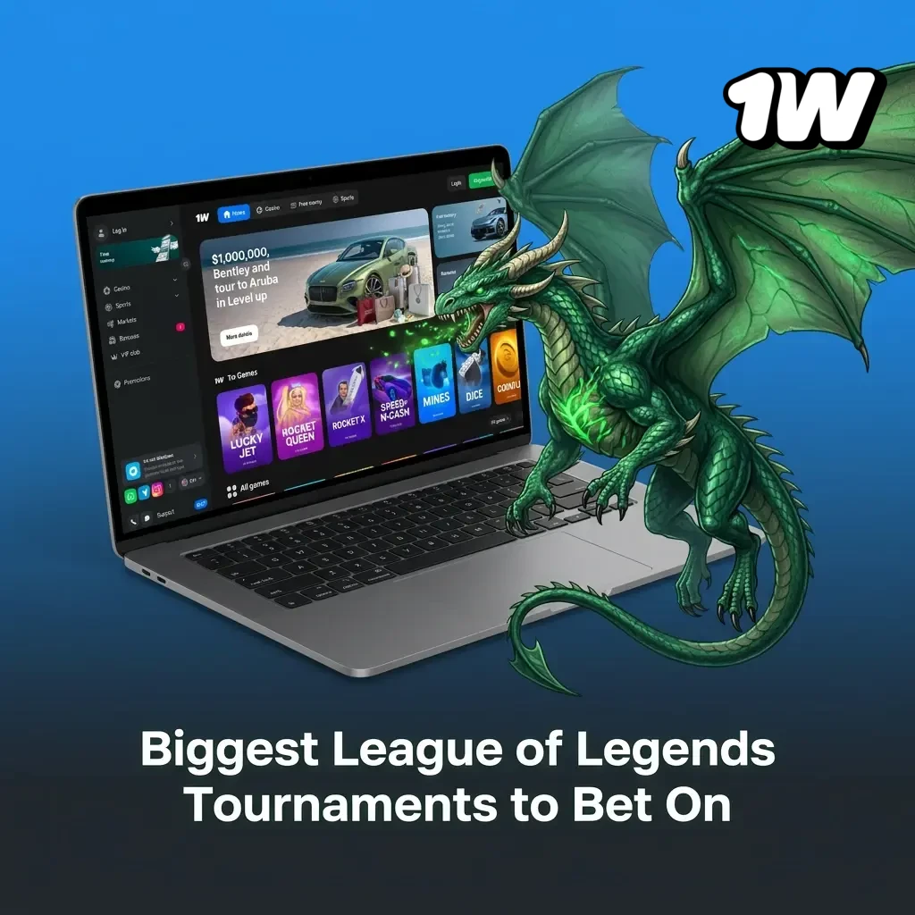 League of Legends major tournaments including Worlds, MSI, LCK, LPL and LEC for Irish bettors to follow and wager on