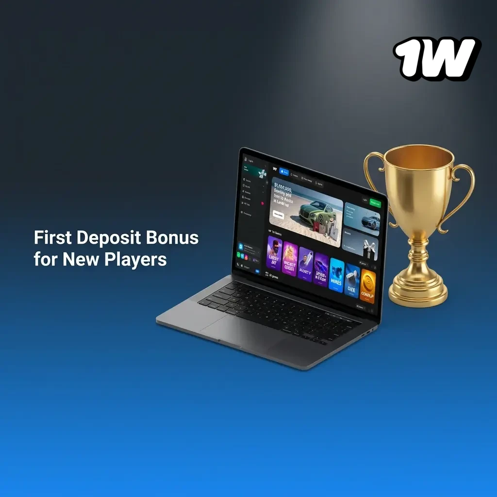 1W first deposit bonus for new players in Ireland: up to 500% match, max €500, for casino and sports betting