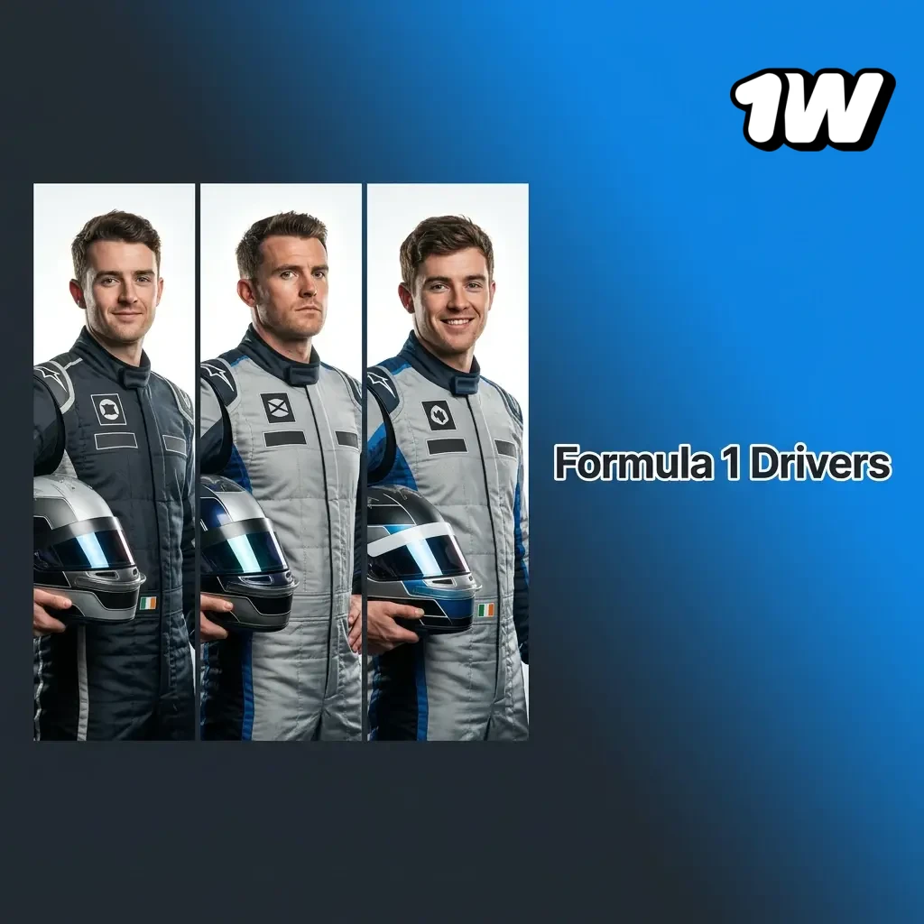 2025 Formula 1 season drivers by team with championship odds including Verstappen, Hamilton, Norris and more