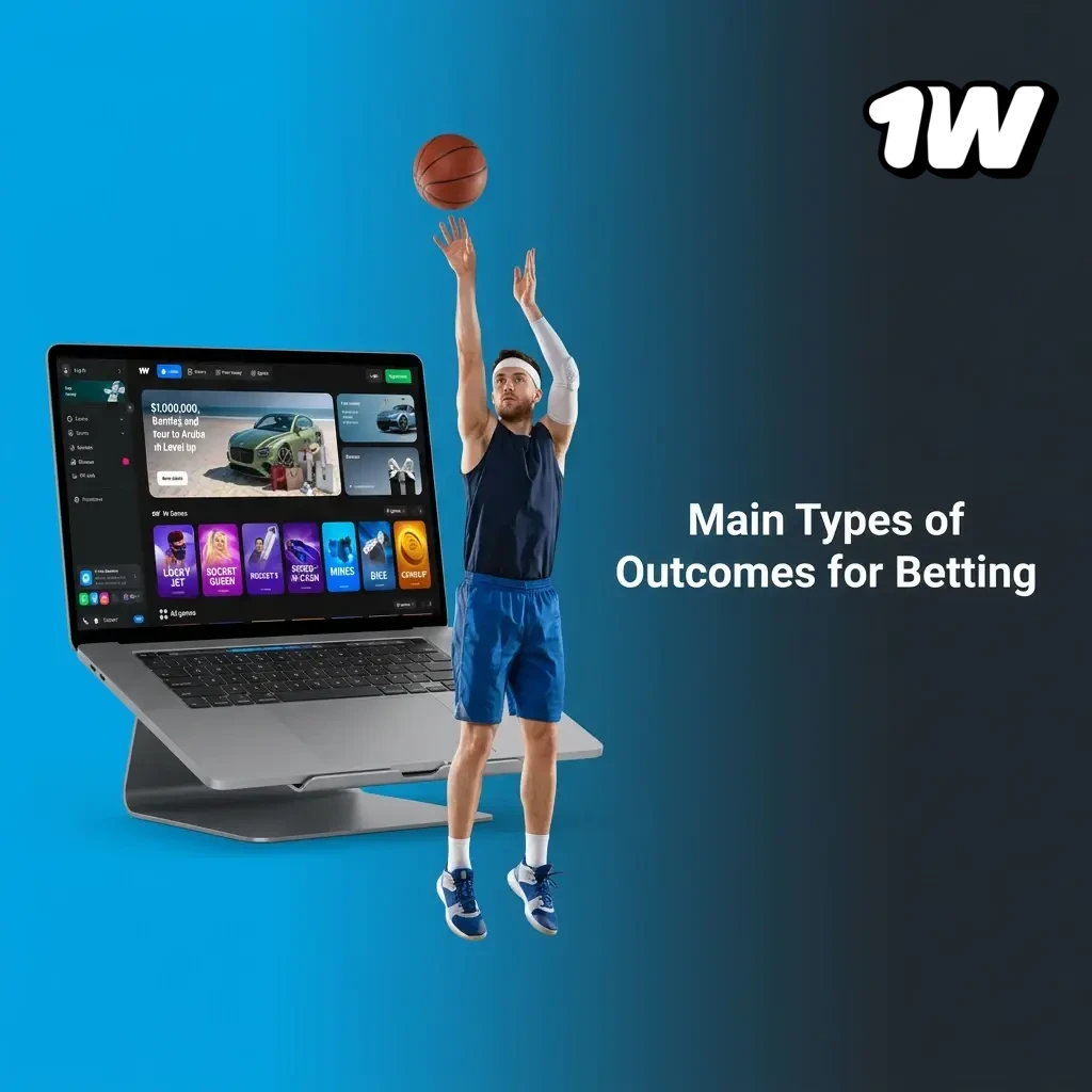 Sports betting outcome types including 1X2, Double Chance, BTTS, Over/Under Goals, and Handicap Betting explained