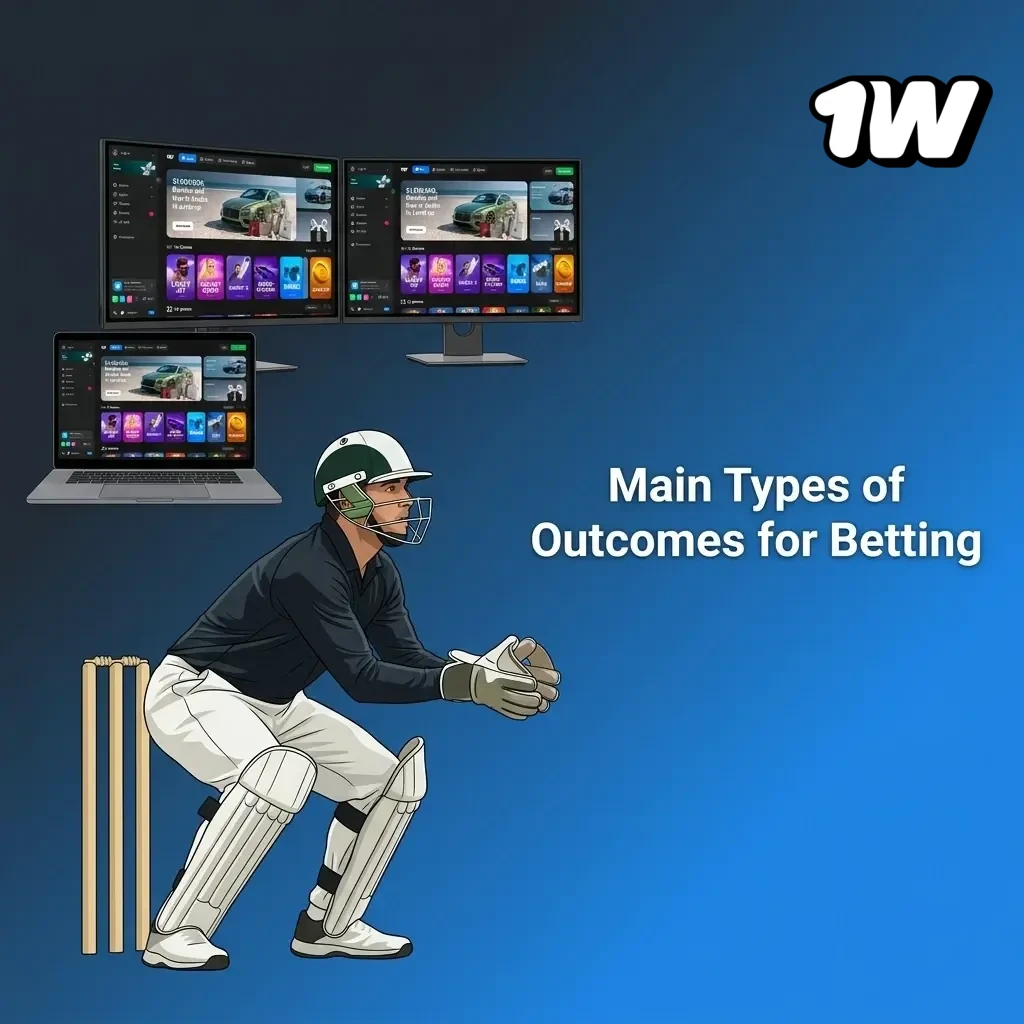 Sports betting outcome types including 1X2, Double Chance, BTTS, Over/Under Goals, and Asian Handicap explained