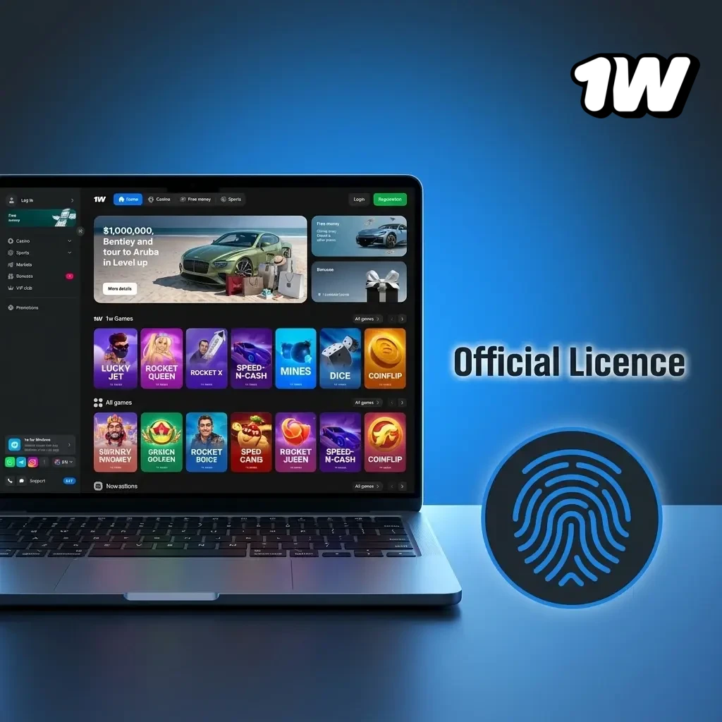 1w online betting platform official Curaçao eGaming licence for Irish players ensuring fair play and data protection