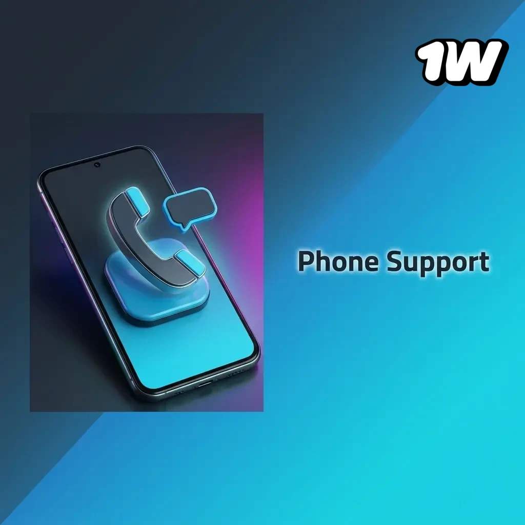 1w casino phone support helpline connecting players to trained agents for urgent account and payment assistance