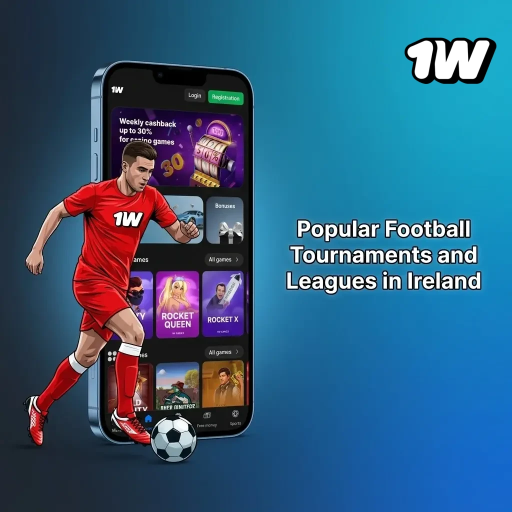 Football tournaments and leagues in Ireland including Premier League, Champions League and League of Ireland betting markets