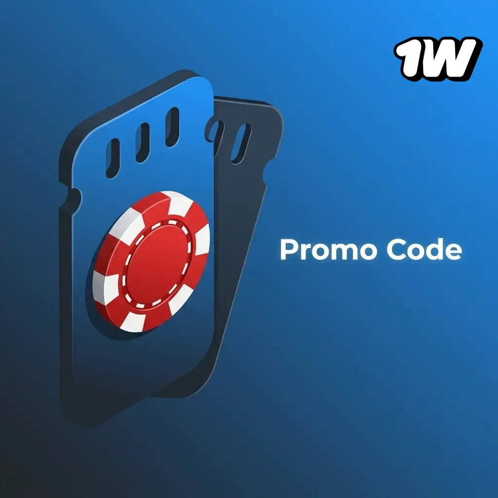 1win promo codes table showing 1WBONUS for 500% welcome bonus and 1WFREE for free spins on casino slots