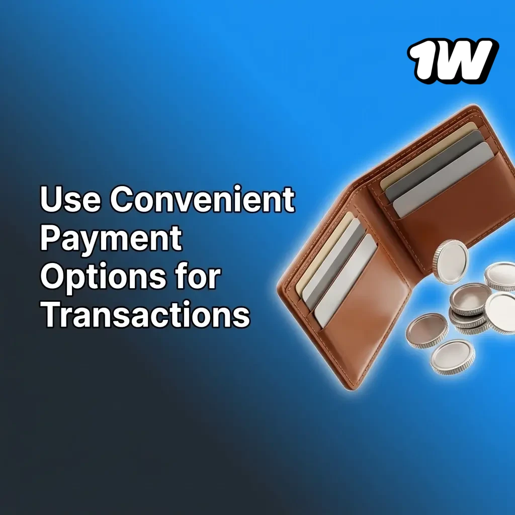 Secure crypto payment options on 1w including Bitcoin, Ethereum, and more for Irish players