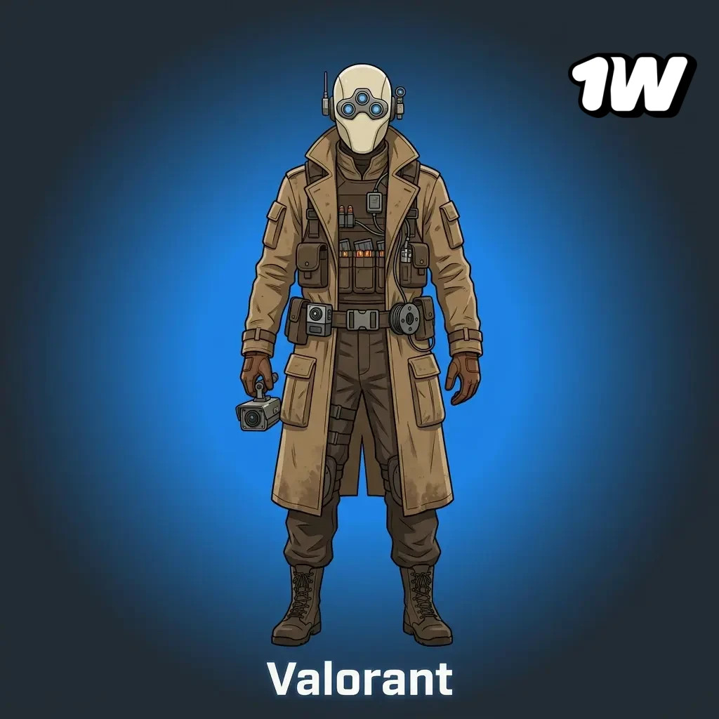 Valorant five-versus-five tactical shooter by Riot Games with VCT esports betting markets at 1W