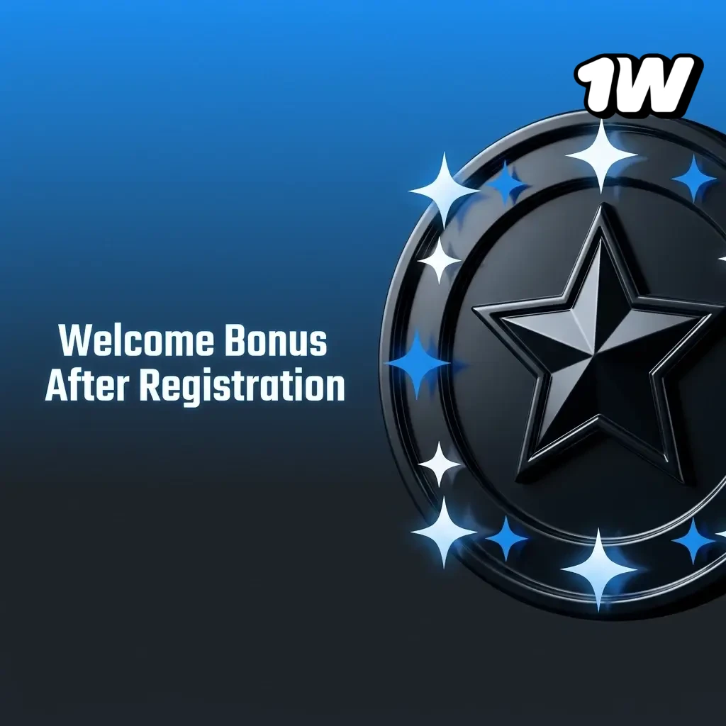 1w registration welcome bonus up to 500% for casino and sports betting with wagering requirements for new players