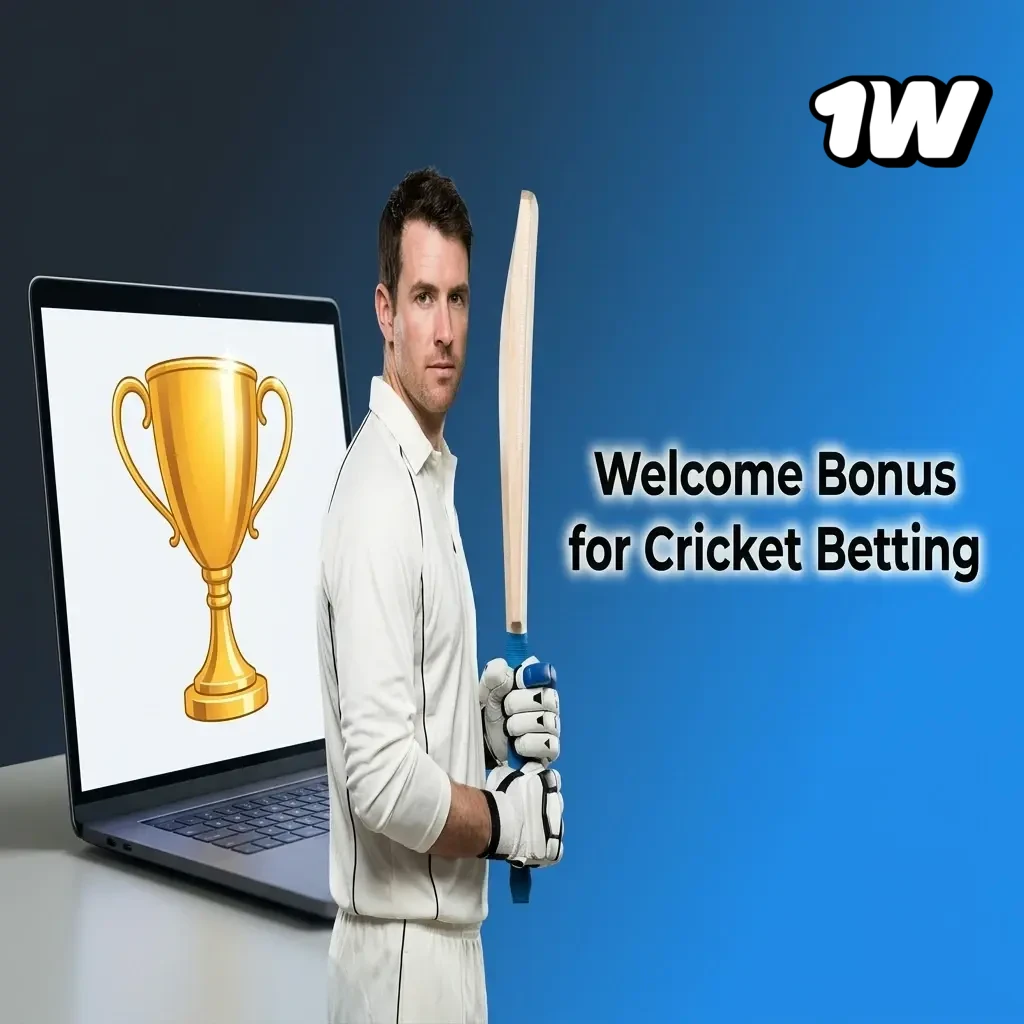 1xBet welcome bonus up to 500% on first deposit for cricket betting on IPL, T20 World Cup and Test series