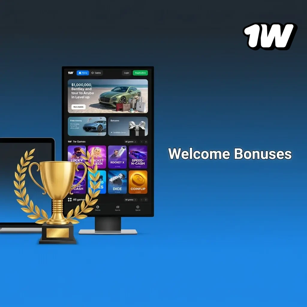 Welcome bonuses table for Irish players showing casino, sportsbook and live casino offers up to 500% with deposit requirements