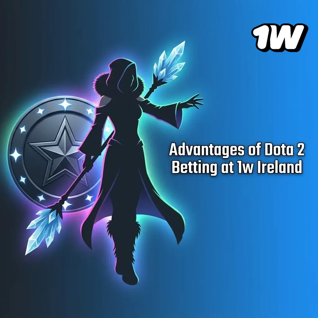 1w Ireland Dota 2 betting advantages including welcome bonus, mobile app, 24/7 support and competitive odds