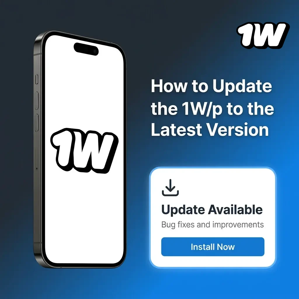 1W PWA app updates automatically in browser – no manual updates, App Store approvals, or outdated versions needed