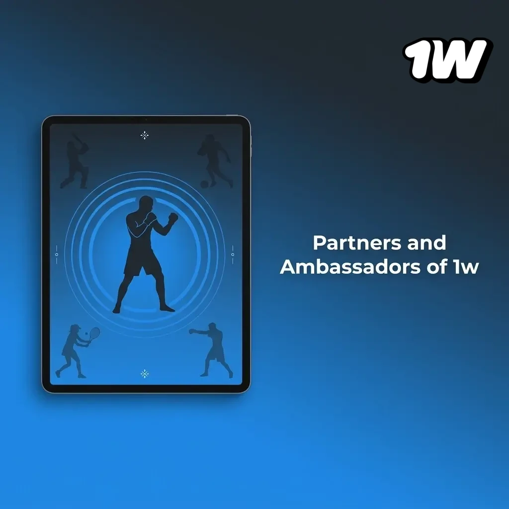 1w partners and ambassadors including sports sponsorships, influencer collaborations, and affiliate network connections in Ireland