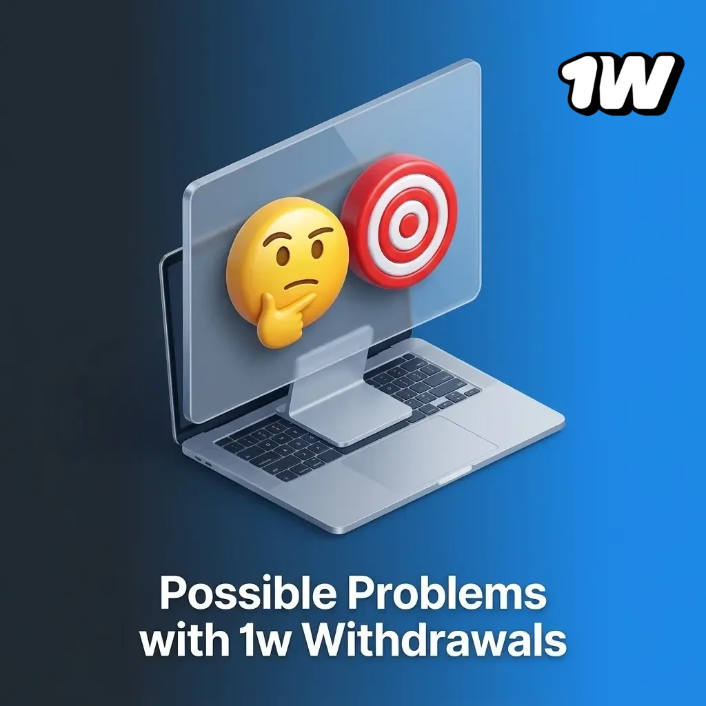 1w platform withdrawal problems including delays, declined requests, wallet errors, account limits, and currency mismatches