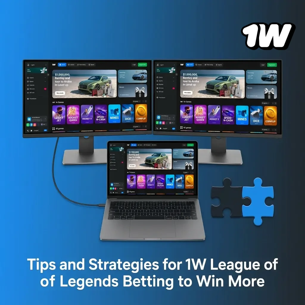 League of Legends betting tips and strategies on 1W platform showing bankroll management and match research guidance